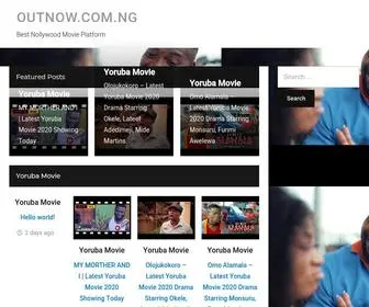 Outnow.com.ng(Mp3 download) Screenshot