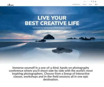 Outofchicago.com(Hands-on Photography Conferences) Screenshot