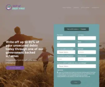 Outofdebtfree.co.uk(Outofdebtfree) Screenshot