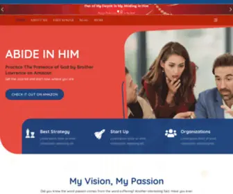 Outofmydepths.com(Having a Love Affair With My Redeemer) Screenshot