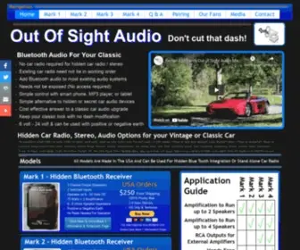 Outofsightaudio.com(Out of Sight Audio) Screenshot