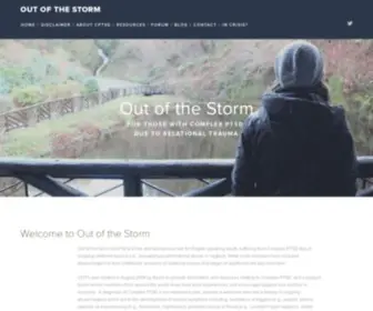 Outofthestorm.website(Out of the Storm) Screenshot
