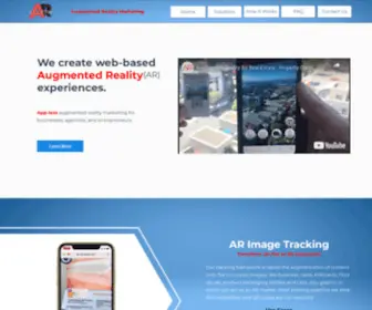 Outofthinar.com(App-less Augmented Reality Marketing) Screenshot