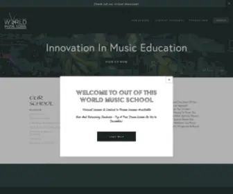 Outofthisworldmusicschool.com(Out of this World Music School) Screenshot