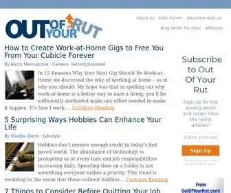 Outofyourrut.com(Careers) Screenshot