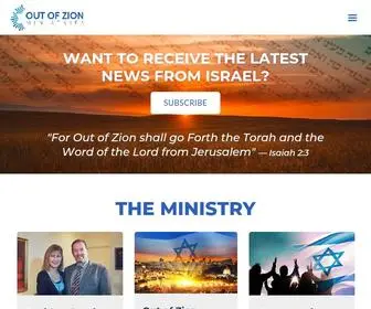 OutofZion.org(Out of Zion Ministries) Screenshot