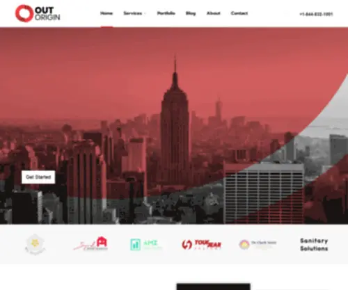 Outorigin.com(Digital Marketing Agency In USA) Screenshot