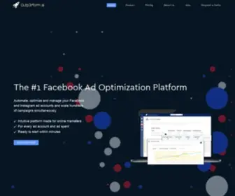 Outp3Rform.ai(The #1 Facebook Ad Optimization Platform) Screenshot