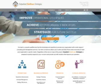 Outpatienthcs.com(Outpatient Healthcare Strategies) Screenshot