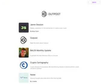 Outpost-Protocol.com(Outpost) Screenshot