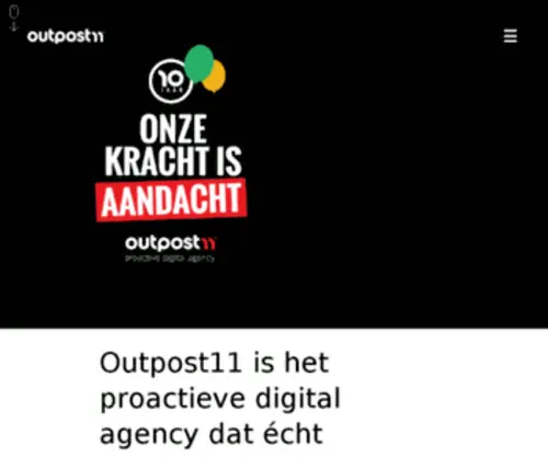 Outpost11.nl(Internetbureau) Screenshot
