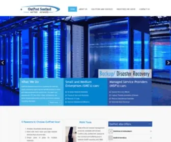 Outpostsentinel.com(OutPost Services) Screenshot