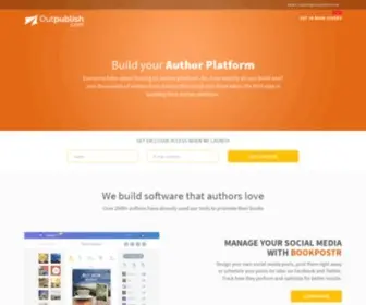 Outpublish.com(Complete Set of Book Marketing Tools For Authors) Screenshot