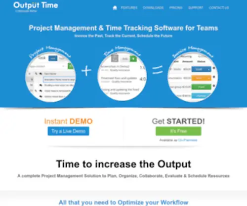 Outputtime.com(Outputtime) Screenshot