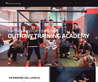 Outrawtraining.com(Outraw Training Academy) Screenshot