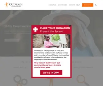 Outreach-International.org(Outreach International) Screenshot