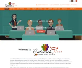 Outreachfirst.com(Outreach First) Screenshot