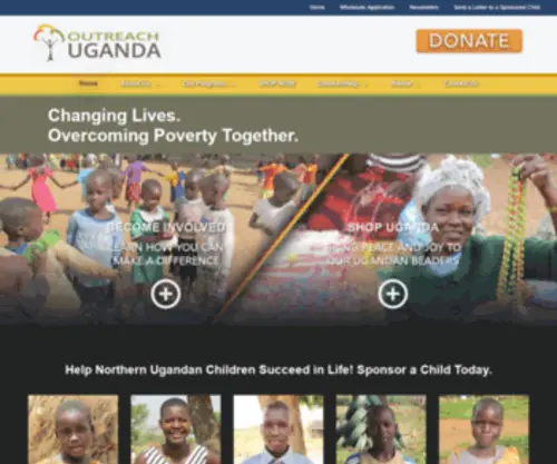 Outreachuganda.org(Outreach Uganda) Screenshot