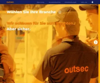 Outsec.ch(Die outsec ag ist eine amtlich geprüfte Sicherheitsfirma) Screenshot
