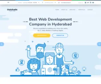 Outshade.in(Best Web Development Company) Screenshot