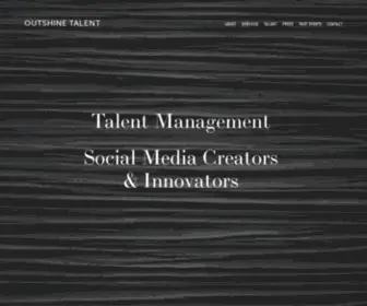 Outshinetalent.com(Outshine Talent) Screenshot