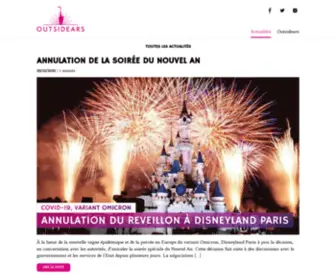 Outsidears.fr(Actualités) Screenshot