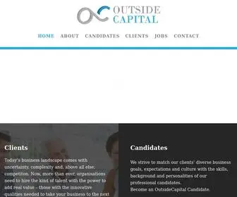 Outsidecapital.co.za(Our business is to grow yours) Screenshot