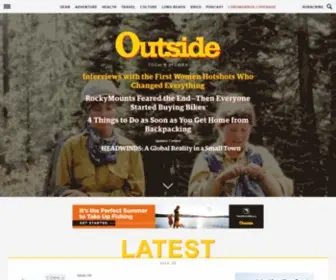 Outsidemag.com(Outside Online) Screenshot