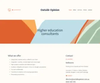 Outsideopinion.com.au(Outside Opinion) Screenshot