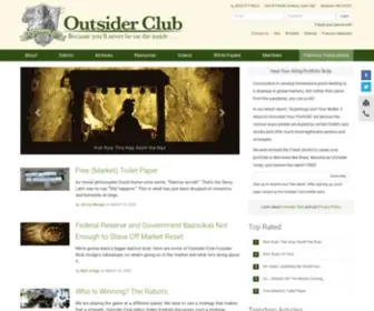 Outsiderclub.com(Outsider Club) Screenshot