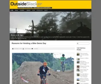 Outsideslacker.com(Biking, Climbing, Running and Outdoors in the Philippines) Screenshot