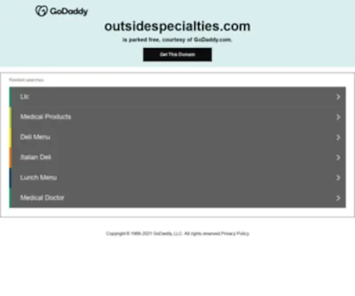 Outsidespecialties.com(Red Detox Landing Page 1) Screenshot