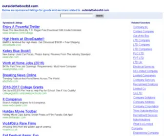 Outsidetheboxltd.com(Outsidetheboxltd) Screenshot