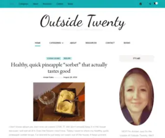 Outsidetwenty.com(Outside Twenty) Screenshot