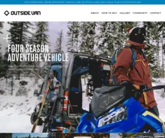 Outsidevan.com(Custom Van Conversions) Screenshot
