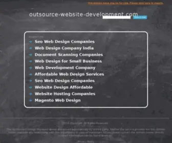 Outsource-Website-Development.com(Outsource developer) Screenshot