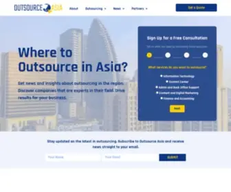 Outsourceasia.org(Outsource Asia) Screenshot