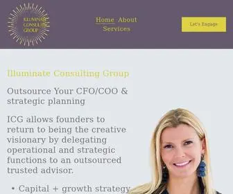 Outsourcedcsuite.com(Illuminate Consulting Group) Screenshot