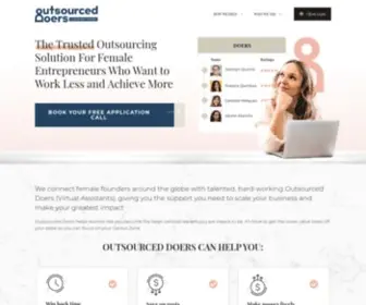 Outsourceddoers.com(Outsourced Doers) Screenshot