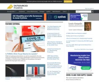 Outsourcedpharma.com(Outsourced Pharma) Screenshot