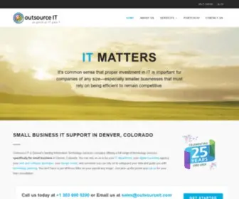 Outsourceit.com(Denver's Managed Service and Digital Marketing Provider) Screenshot