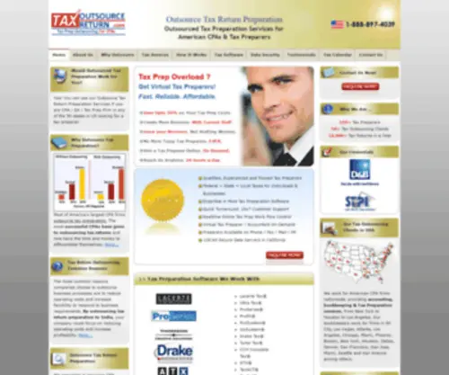 Outsourcetaxreturn.com(Outsource Tax Preparation) Screenshot