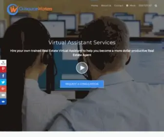 Outsourceworkers.com.au(Australian Based Company) Screenshot