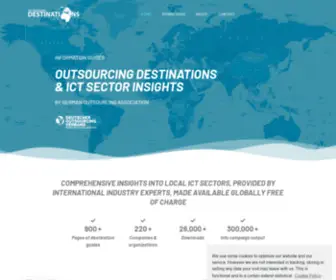 Outsourcing-Destinations.org(ICT Sector Information Guides Series) Screenshot