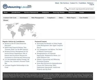 Outsourcing-Law.com(Outsourcing Law Global) Screenshot