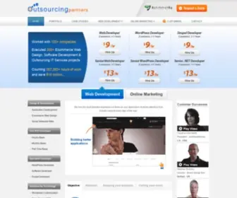 Outsourcing-Partners.com(Outsourcing Services) Screenshot