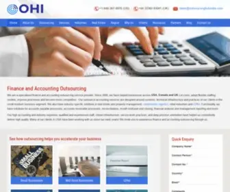 Outsourcinghubindia.com(Outsource Financial Accounting to India) Screenshot