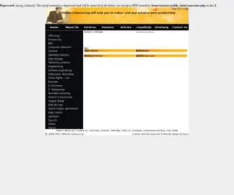 Outsourcingi.com(Offshore Web Development) Screenshot