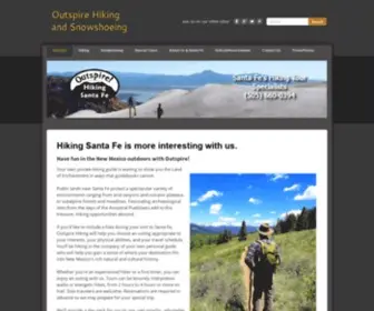 Outspire.com(Hiking in Santa Fe New Mexico) Screenshot