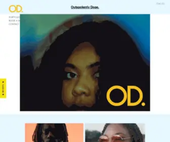 Outspokenlydope.com(OUTSPOKENLY DOPE) Screenshot